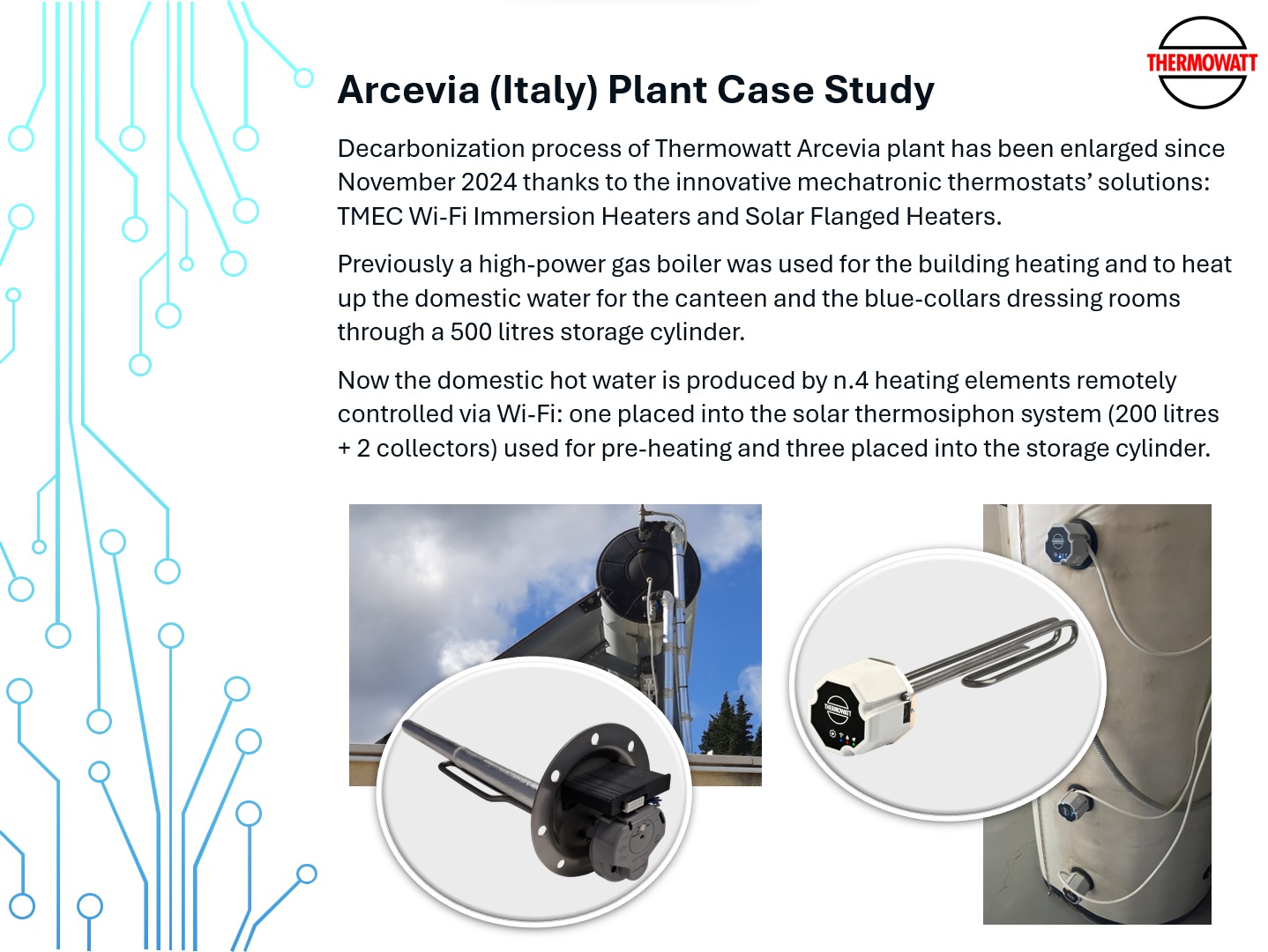 Thermowatt Plant Decarbonization Case Study Explanation